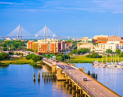 Scenic view of Charles, South Carolina